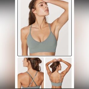 Lululemon Awakening Bra *Taryn Toomey Collection Earl Grey size 6